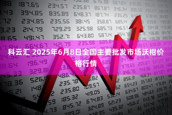 科云汇 2025年6月8日全国主要批发市场沃柑价格行情