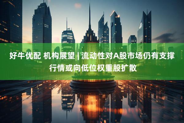 好牛优配 机构展望 | 流动性对A股市场仍有支撑 行情或向低位权重股扩散